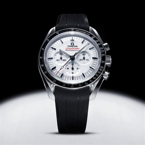 new omega white speedmaster|omega speedmaster white dial 42mm.